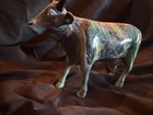 Vintage 2000 Cow Parade Moonet Impressionism Style  9168 No Box