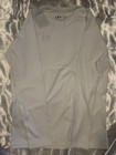 Nwt Under Armour Mens Heat Gear Long Sleeve Compression Shirt White Xl Gym