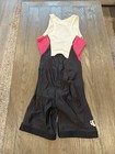 Women   s Pearl Izumi Tri Suit Triathlon Kit Large Black Pink