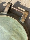 Large Antique Nautical  Authentic Ships Brass Porthole Us Navy Marked 46 76 34 A