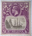 Travelstamps  1921-27 St Helena Stamps Sc  86  8d  Mint Og Hinged  Mogh