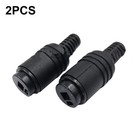 High Performance 2 Pin Din Speaker Socket Connector X2 Pair Female Hifi