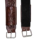 Horse Back Flank Rear Cinch Girth Leather Western Saddle Tooled Free Shipping