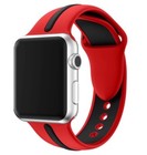 Silicone Sports Wristwatch Band Strap For Apple Watch 42mm 38mm