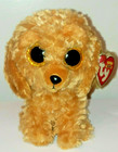 Ty Beanie Boos        Noodles The Goldendoodle Dog 6  New Mwmts Stuffed Animal Toy