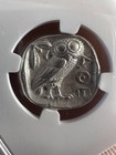 Ancient Roman Coin - Ar Tetradrachm  Attica Athens C 440-404 Bc - Ngc Xf 4 5