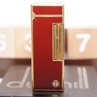 With D_dunhill Lighter Red Lacquer _ultrasonically Cleaned_working