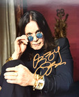 Ozzy Osbourne Signed  black Sabbath  8x10  Authentic Real Autograph W coa Cert 
