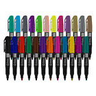 Thornton s Office Supplies Assorted Mini Permanent Markers  Fine Point  24-count