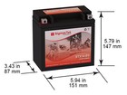 Yuasa Ytx14-bs High Performance Maintenance Free Sealed Agm Battery Replacement