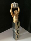     Nos Miller Genuine Draft Keg Man Oscar Craft Beer Tap Handle Bar Kegerator