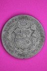 1885 Peru 1 Sol Silver Coin  900 Fine Guaranteed Authentic   Genuine 1664