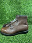 Vintage Red Wing Boots Leather Soft Toe Supersole Brown Usa 953 Men   s Sz 17 D