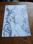 Harley Quinn And Poison Ivy Original Comic Book Cover Art Commission Sketch Dc 