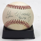 Rawlings Official National League Baseball Signed Woodley Yankee   Unsigned Ball