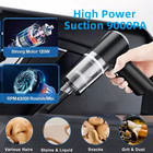 120w Car Vacuum Cleaner Dry   Wet Duster 9000pa Cordless Portable Vehicle Vacuum