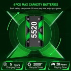 4x5520mah Xbox Controller Rechargeable Battery Pack For Xbox One xbox Series X s