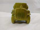 Enesco Japanese Pottery Car Planter   Green E-8254   Vintage Artwork