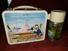 1962 Ludwig Von Drake In Disneyland Lunchbox Thermos Near Mint Aladdin Disney