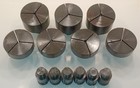Large Lot 5c 3  Thick And Extra Thick Screw On Emergency Collet New Collet Bases