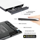 Slim External Cd Dvd Drive Usb 3 0 Disc Player Burner Writer For Laptop Pc Mac