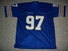 Aaron Donald Unsigned Custom College Blue Sewn New Football Jersey Sizes S-3xl
