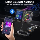 Handsfree Wireless Bluetooth Fm Transmitter Car Kit Mp3 Player With Usb Charger
