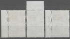 St  Helena Stamps 1956 Sc  153-155   Centennial Of The First St  Helena Stamp  