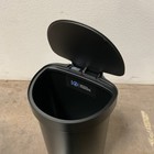 Simplehuman 45l Semi-round Trash Can Matte Black Steel Cw2099