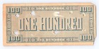 1864  100 Confederate States Of America Note T-65 6