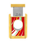 S t  Dupont Cigar Cutter W  Stand  24h Le Mans Red    Golden  003490  New In Box