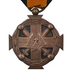 Greece     Military Merit Cross 1916   1917     Wwi Bronze Medal