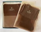 2 Pr Nib Vintage Berkshire Nylon Stockings Micro Lace Mesh Sz 10 5 M