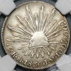 1830-mo Ngc Vf Det Mexico City 2 Reales Cap Rays Silver Rare Coin  21110703c 