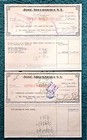 6 Cheques De Banco Compa  ia Ron Jose Arechabala-cardenas-de Diferentes Bancos