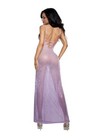 Dream Girl Lingerie Ombre Glitter Mesh Sheer Nightgown Lim S m  New