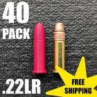 22lr 22 Lr Snap Caps  40pack  - Dry Fire Safety Training Rimfire Rounds  usa