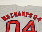 2004 World Series Champs Boston Red Sox Team Autographed Signed Jersey  11 autos