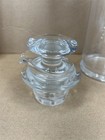 Antique Apothecary Pharmacy Bottle Double Strainer Pour Spout 12 In  Rare 1800s