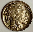 1937 Buffalo Higher Grade Au 5c  