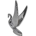 Chrome Swan Hood Ornament Peterbilt Kenworth Freightliner Trucks Universal