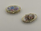  2  Vintage Travel Sewing Kits In Metal Boxes Collectible