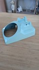 Vintage Western Electric Rotary Desk Phone Frame Only Telephone Turquoise   Blue
