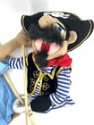 Melissa   Doug  Puppet Set - Police Officer And Pirate With Sticks