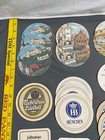 Lot 38 Vtg Beer Mats Coasters Foreign European Ganter Heineken Munich Germany