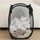 Collapsible Pop-up Laundry Hamper     Large Mesh Clothes Basket