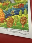 Elton John Las Vegas Allegiant Stadium Emek Hand Signed Embossed Tour Poster