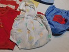 Lot Vtg Boy Baby Infant Clothes 70 s 80 s Sz 6 12 Month Romper Osh Kosh Outfit