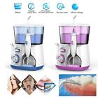 800ml Waterpulse Dental Electric Water Flosser 5 Jet Picks Tips Oral Irrigator