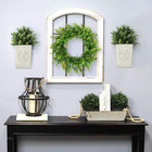 Lesen Set Of 2 Farmhouse Metal Wall Planter rustic Wall Decor Country Hanging Wa